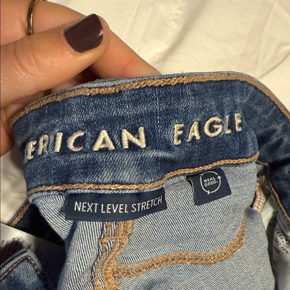 American Eagle high rise skinny kick jeans - Picture 3 of 5